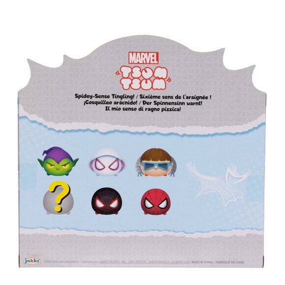 Disney Tsum Tsum Marvel Spidey-Sense Tingling Mini 6 Figure Set Mystery Box - Picture 6 of 6